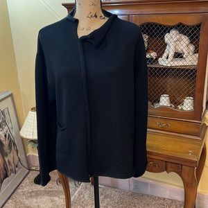 ❤️Crea Concept Black Sweater Made in Italy.  Size S.